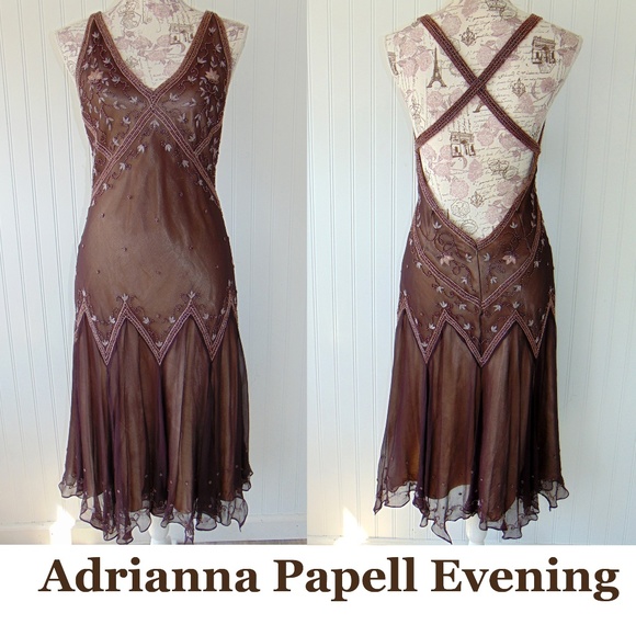 adrianna papell evening dresses